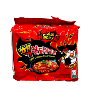 Samyang 2x Spicy Hot Chicken Flavor Ramen 5x140g