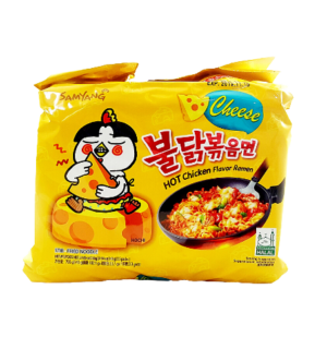 Samyang Cheese Hot Chicken Flavor Ramen 5x140g