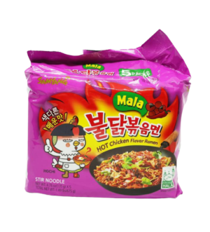 Samyang Mala Hot Chicken Flavor Ramen 5x140g